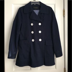 J. Crew Navy Peacoat